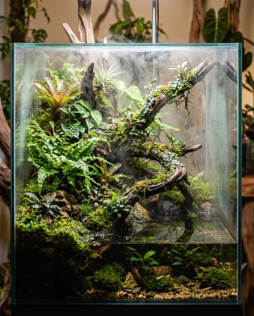 Terrário e Paludário